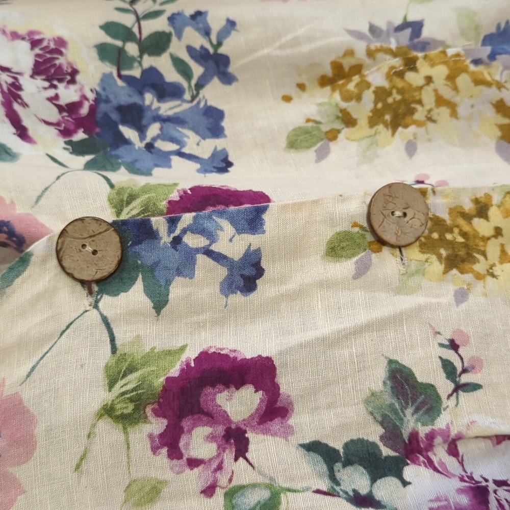 Hester & orchard linen blend floral top - Picture 4 of 12